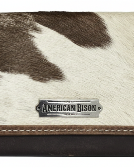 Women’s Brown Leather Wallet Hair-On-Hide ABLW-01-252516