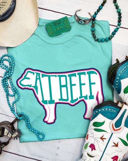 Womens Eat Beef Tee