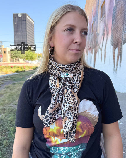 Liberty Leopard Wild Rag/ Scarf