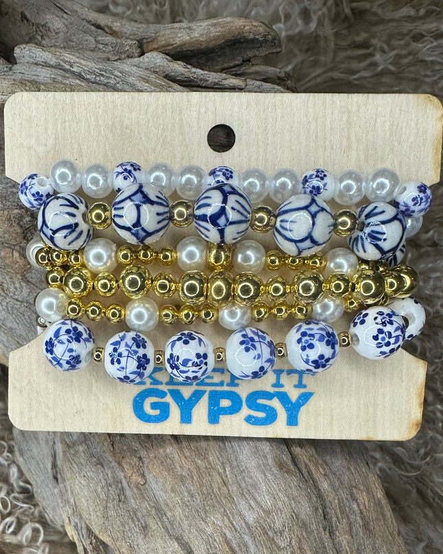 Toile Bracelet Stack