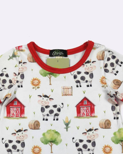 Happy Farm Boy Romper