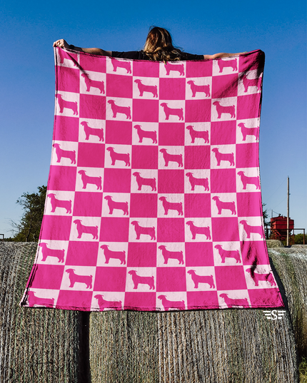 Checked Show Animal Blanket