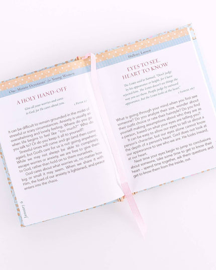 One-Minute Devotions for Young Women Padded Hardcover