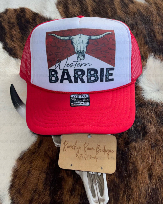 Western Girl Foam Trucker Hat