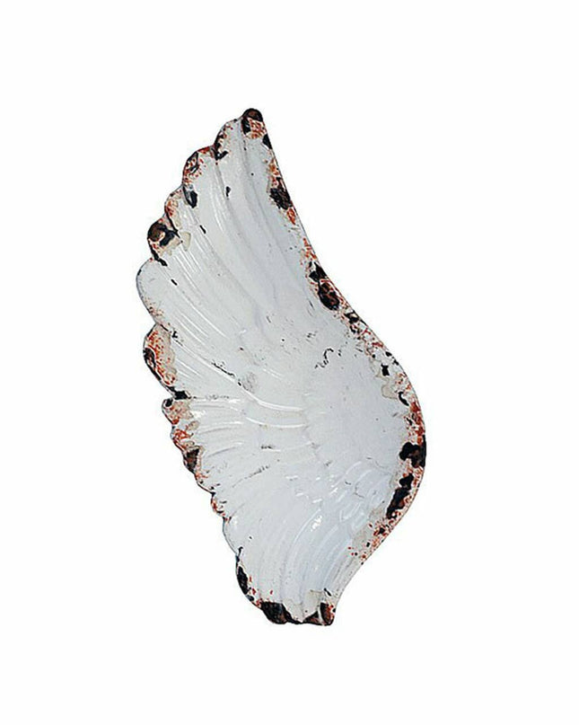 Iron Wing Tray in Rustic White