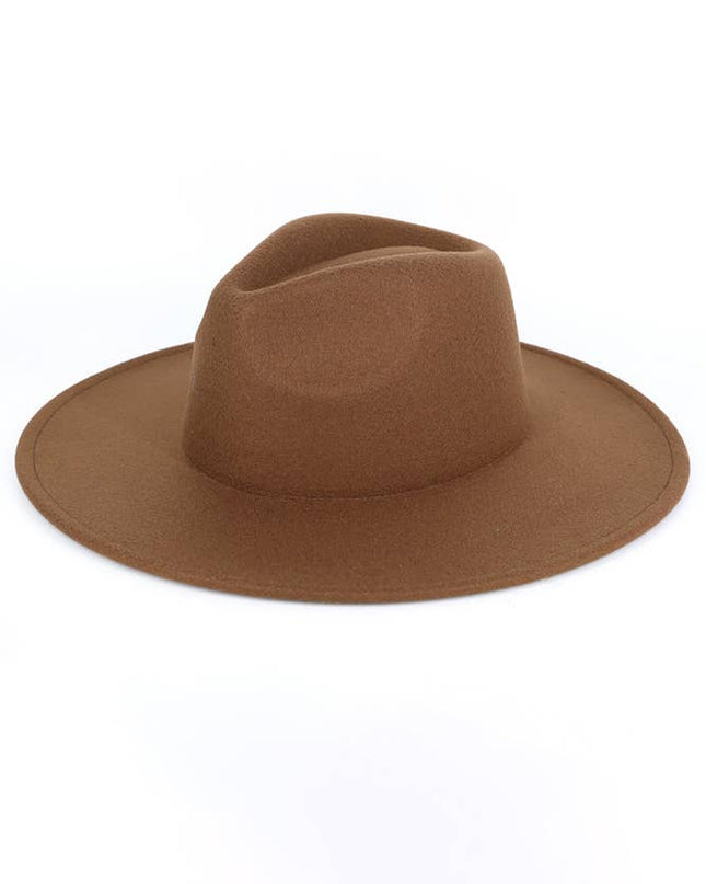 Solid Plain Panama Hat