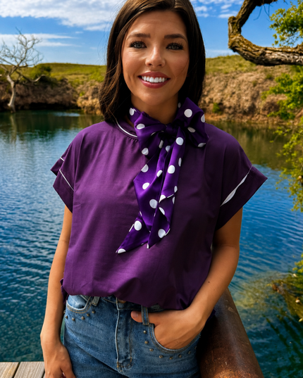 Klassic Kreek Top - Purple