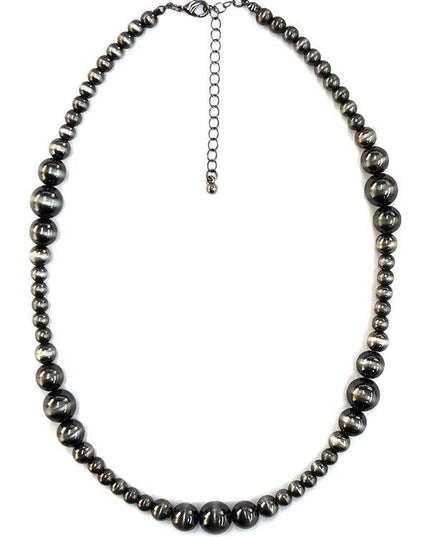 Western Graduated Navajo Pearl Necklace