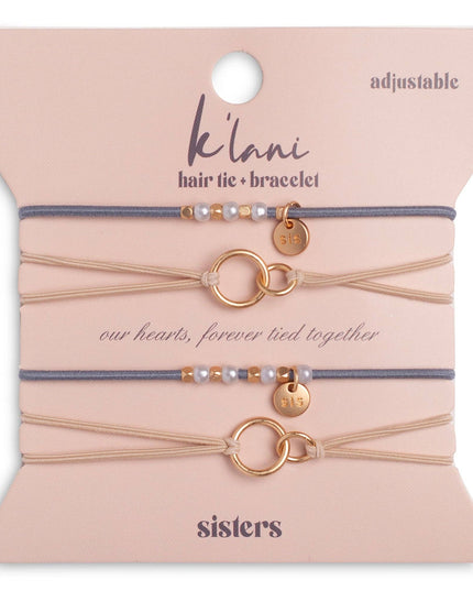 Sisters Sharable Hair Tie Bracelets