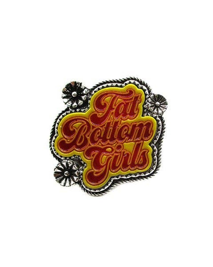 Western Fat Bottom Girls Cuff Ring