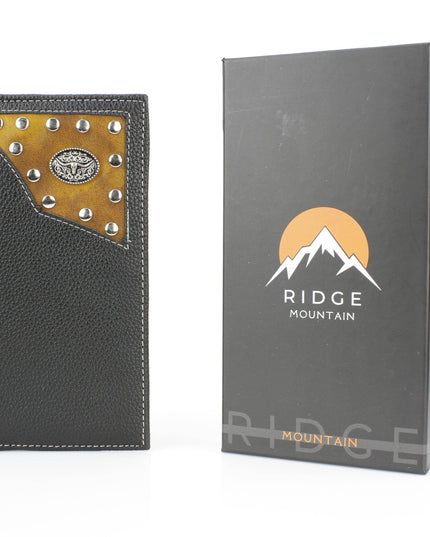 Rodeo Wallet with Bison Head Concho VL880
