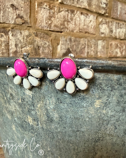 Pink Cadillac Earrings