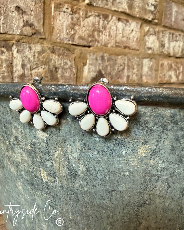 Pink Cadillac Earrings