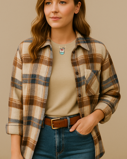 Cowgirl Happy Hour – Western Pendant Necklace