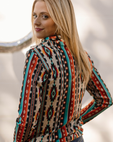 Sunburst Stampede Pullover