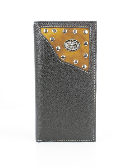 Rodeo Wallet with Bison Head Concho VL880