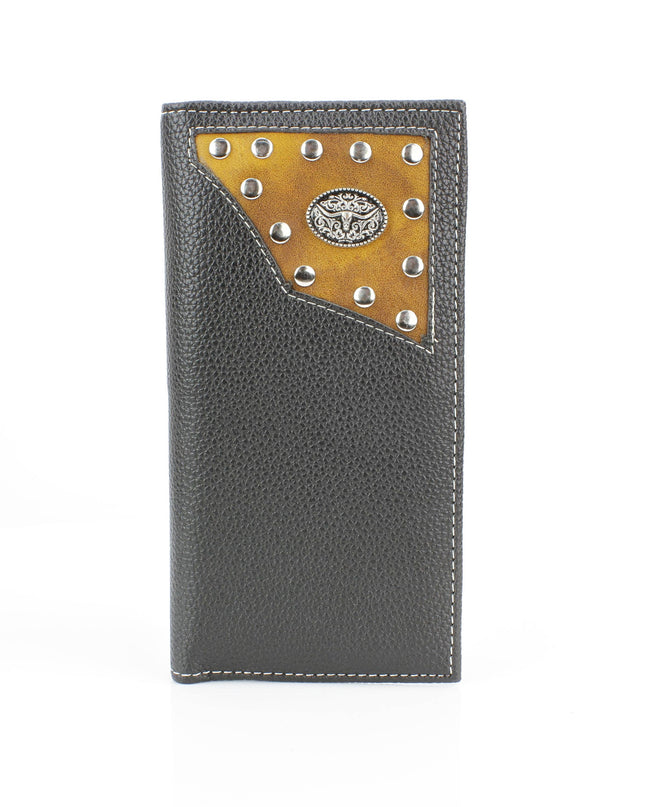 Rodeo Wallet with Bison Head Concho VL880