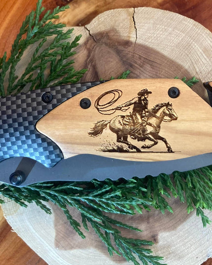Lasso Cowboy Knife