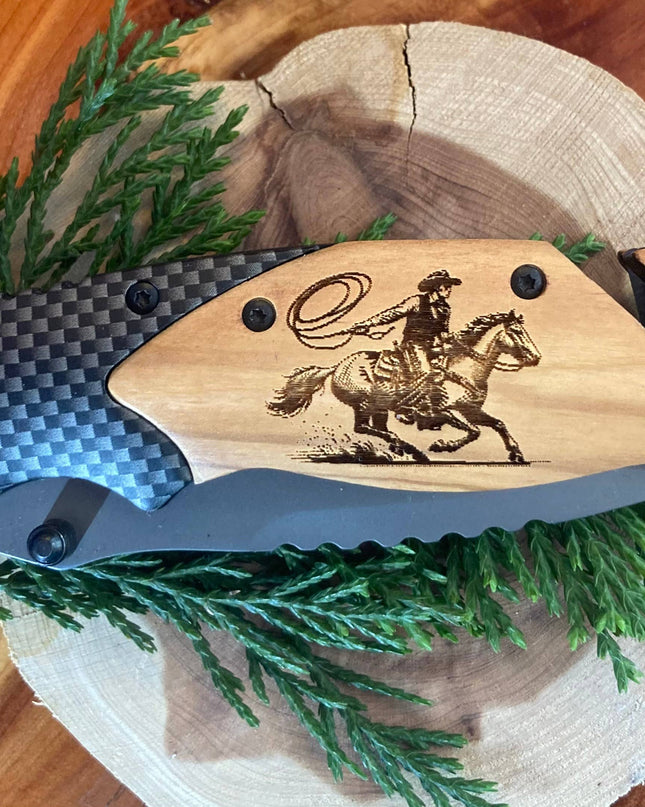 Lasso Cowboy Knife