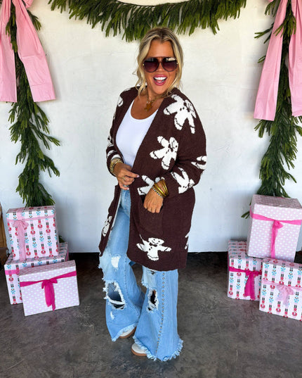 COZY CHRISTMAS CLOUD CARDIGAN