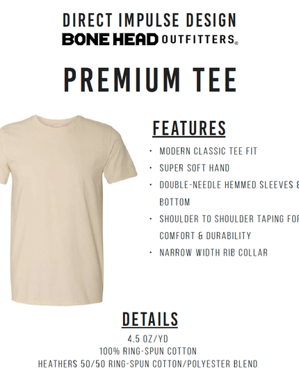 Men's Bone Head Outfitters Don't Worry T-Shirt