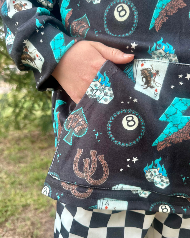 Cowgirl Charm Kids Pullover