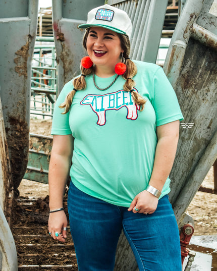 Womens Eat Beef Tee