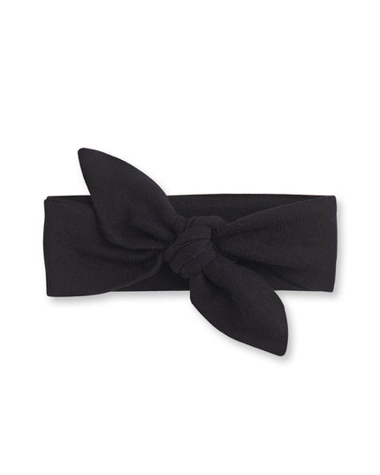 Baby Girl's Black Stripe Cotton Headband