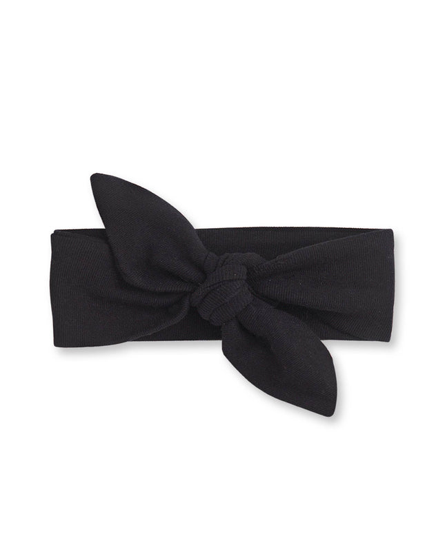 Baby Girl's Black Stripe Cotton Headband
