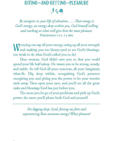 Worry Less Pray More