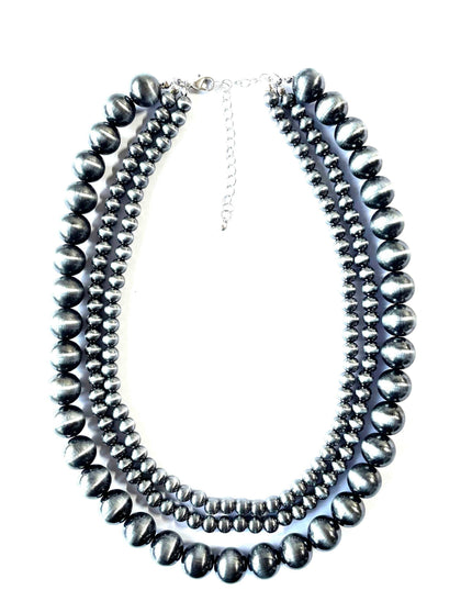 Western 3 Layered Navajo Pearl Necklace