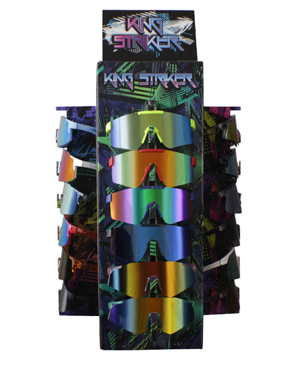 Sunglass for Men Women Counter Display 36 pcs + Display New