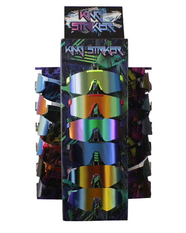 Sunglass for Men Women Counter Display 36 pcs + Display New
