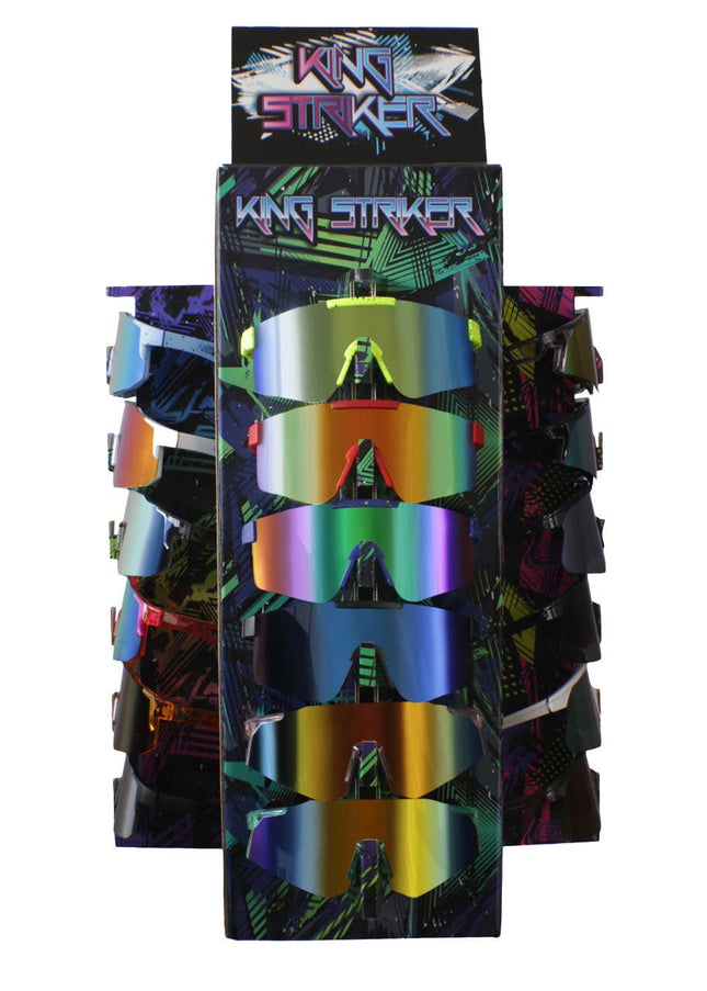 Sunglass for Men Women Counter Display 36 pcs + Display New