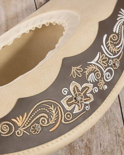 Embroidered Strap With Stone Western Cowboy Hat