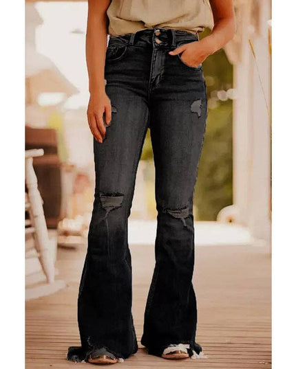 Stella Flared Washed-Out Jeans