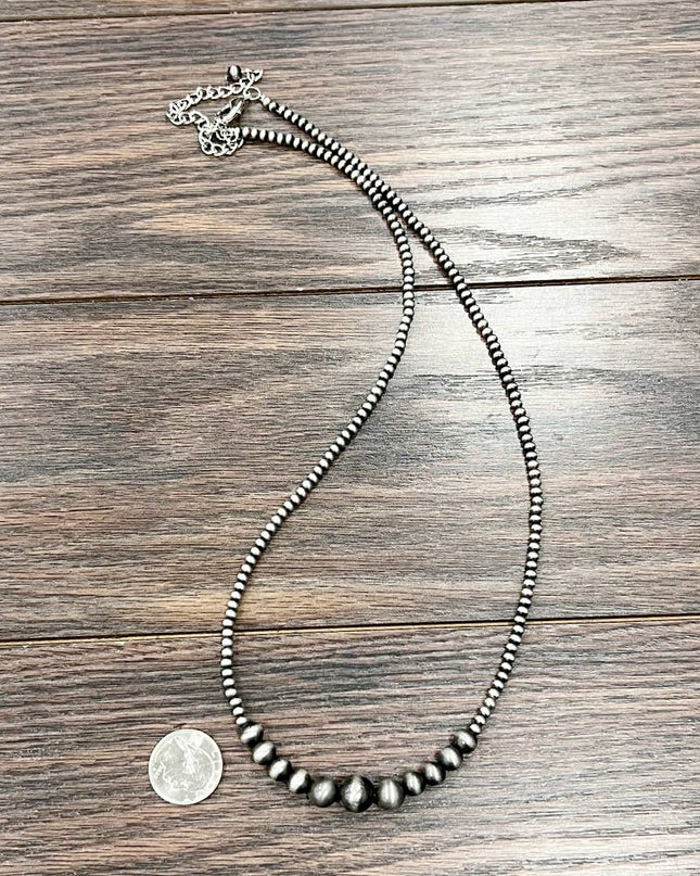 736650, Western Bead Necklace