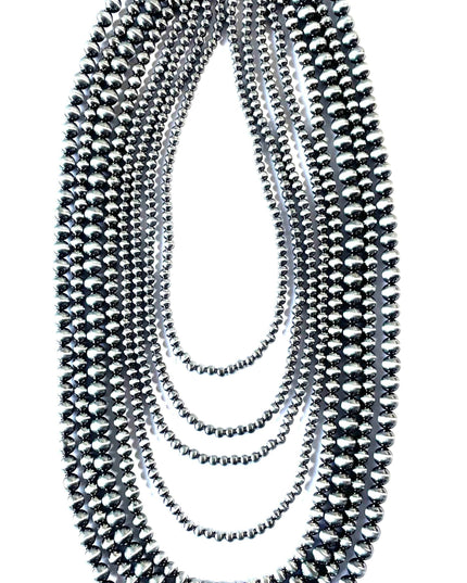 Western 8 Layered Navajo Pearl Necklace
