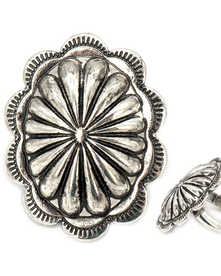 Navajo Texture Stretch Ring