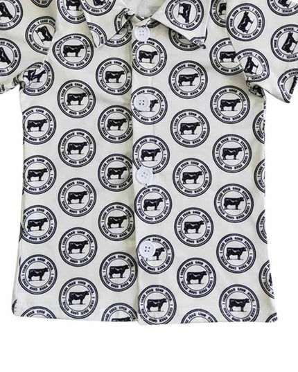 Baby Boys western button up shirts 7