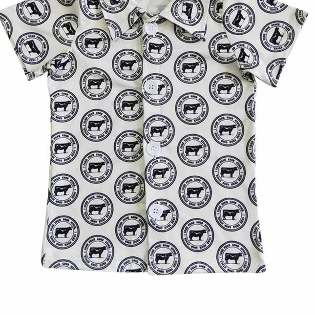 Baby Boys western button up shirts 7