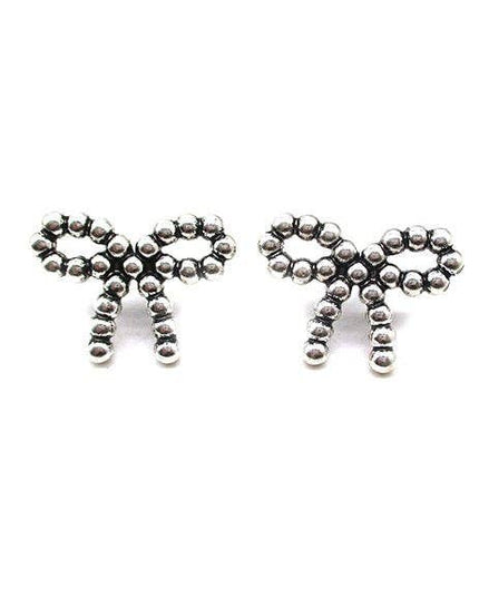 Western Metal Ribbon Post Earring