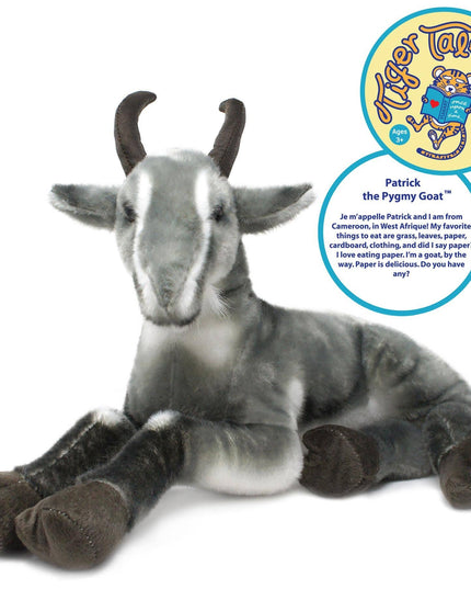 Patrick the Pygmy Goat | 18 Inch Stuffed Animal Plush