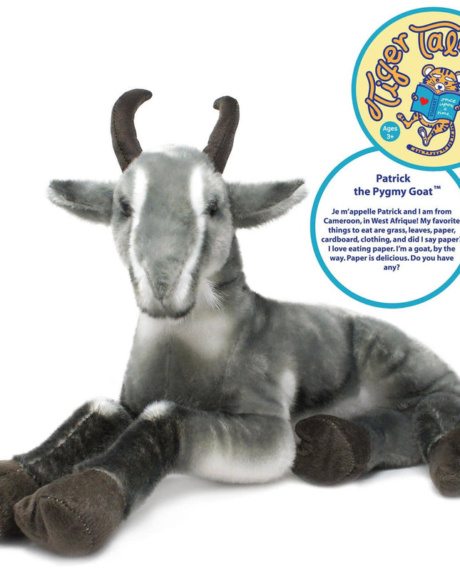 Patrick the Pygmy Goat | 18 Inch Stuffed Animal Plush