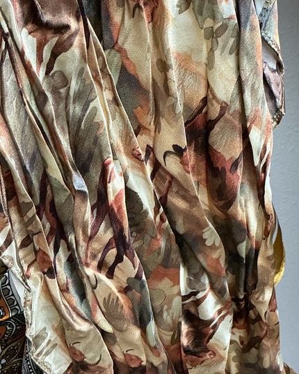 desert cattle silk wild rag