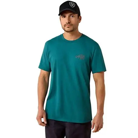 Ariat Cattle Skull Freedom SS Shirt