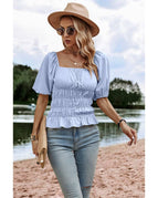 M / light blue