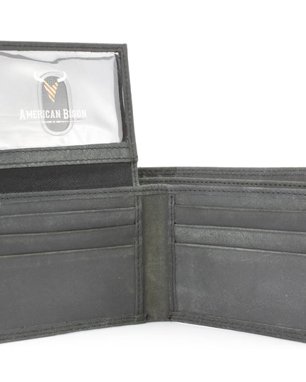 Bi-Fold Men’s Wallet with American Flag ABMW 25-2005