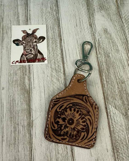 Small Tooled Keychain
