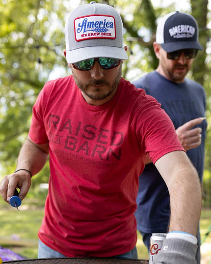 We Grow Beer Hat-Gray